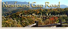 Newfound Gap in the Smoky Mountains of Tennessee