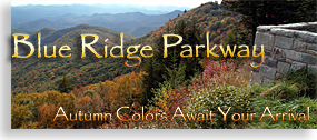 Blue Ridge Parkway in the Fall
