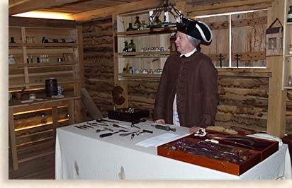 Physcian at Fort Loudoun