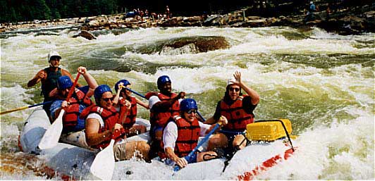 White water rafting